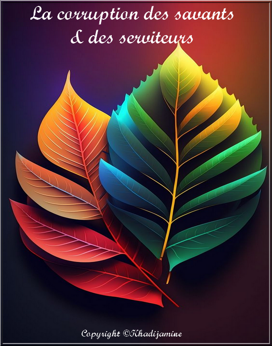 La corruption des savants & des serviteurs