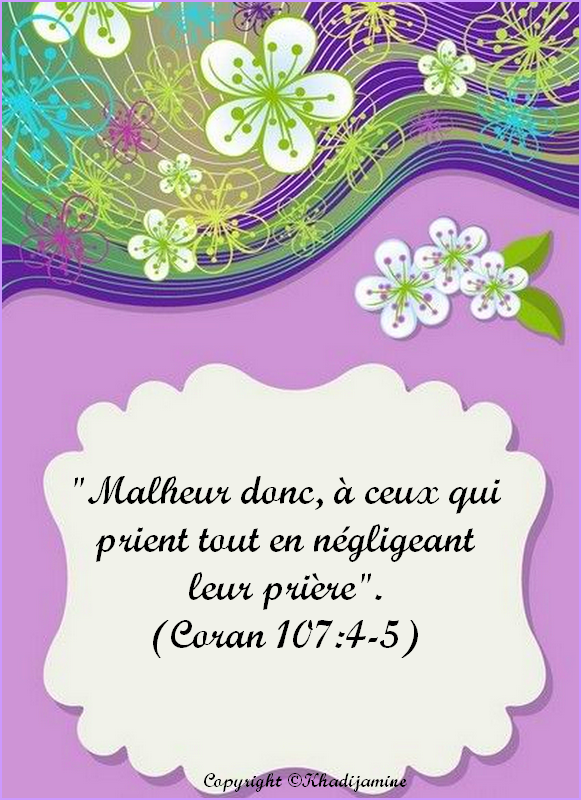 Malheur donc, à ceux qui prient...