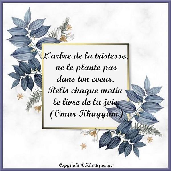 L'arbre de la tristesse...