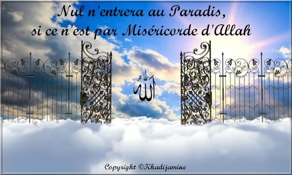 Nul n'entrera au Paradis, si ce n'est par Miséricorde 1/2
