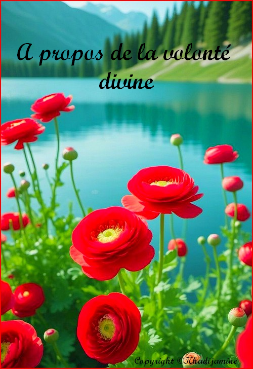 A propos de la volonté divine