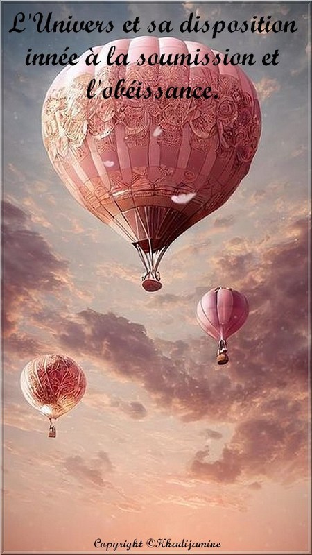 L'Univers et sa disposition innée à la soumission...