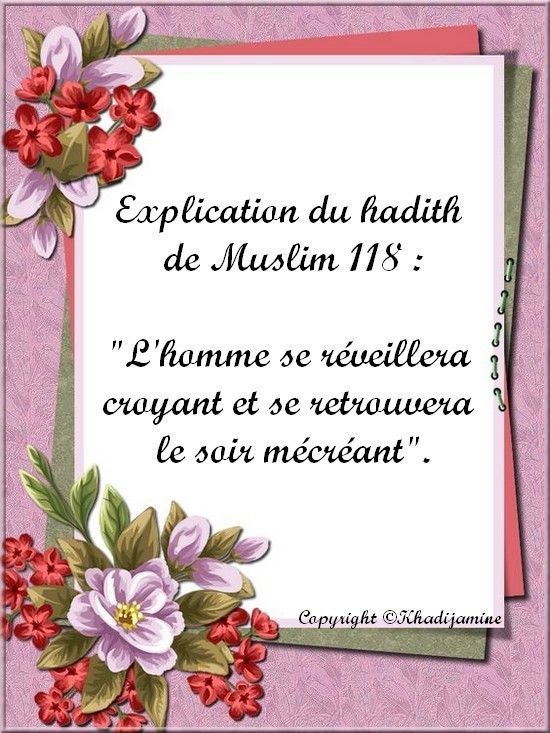 L'homme se réveillera croyant & le soir mécréant