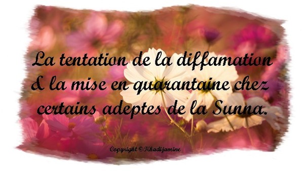 La Tentation De La Diffamation... 3/3