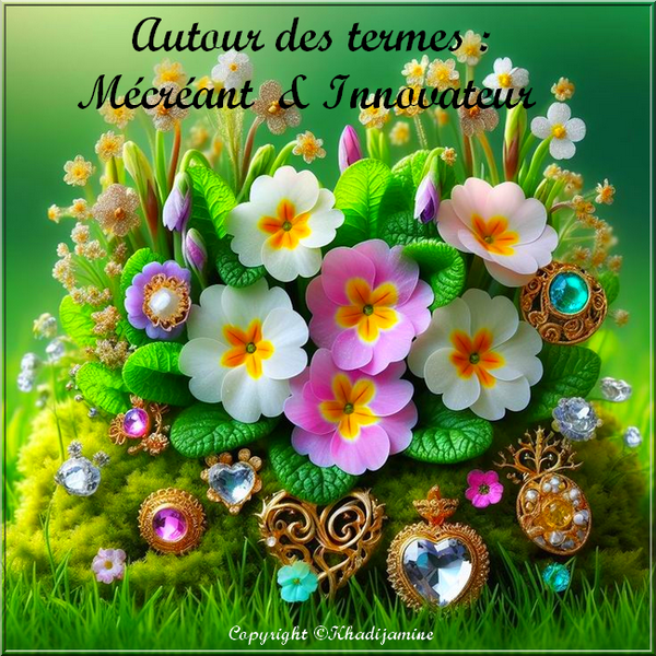 Autour des termes : Mécréant & Innovateur 5/5