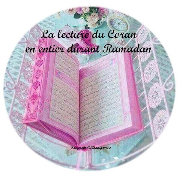 La Lecture Du Coran En Entier Durant Ramadan