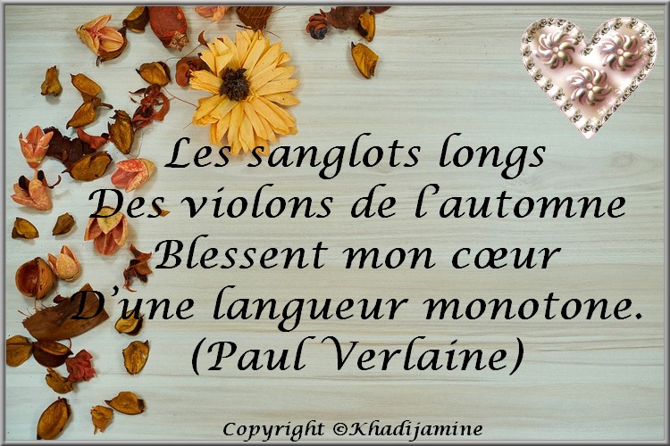 Les Sanglots Longs De L'automne Poeme poemes sur la nature